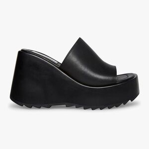 Steve Madden Leather Pepe30 Wedge Sandals